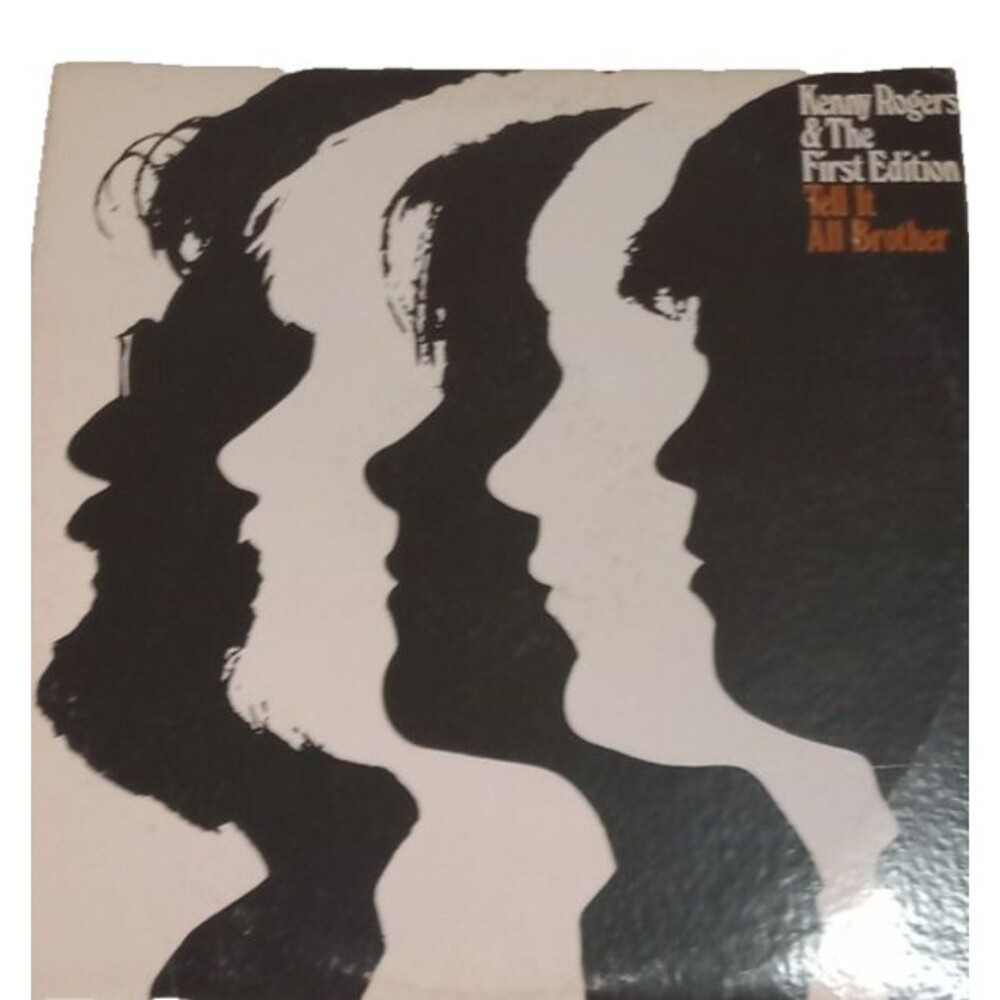 Vintage Kenny Roger’s & The First Edition Tell It All Brother Records LP Vinyl